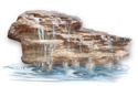 Click Here for Rock Waterfalls - Lightweight Artificial Ponds, Artificial Waterfalls and Rocks