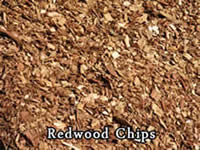 redwood chips from Vic Hannan Landscaping